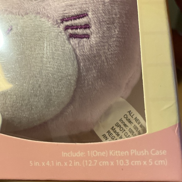BRAND NEW KITTEN PLUSH CASE FIT FOR AIRPODS CHARGING CASE! NIB! SMOKE FREE HOME. - Picture 7 of 7